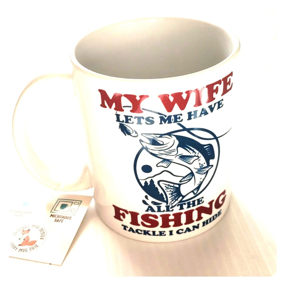 New New New Funny fishing mug